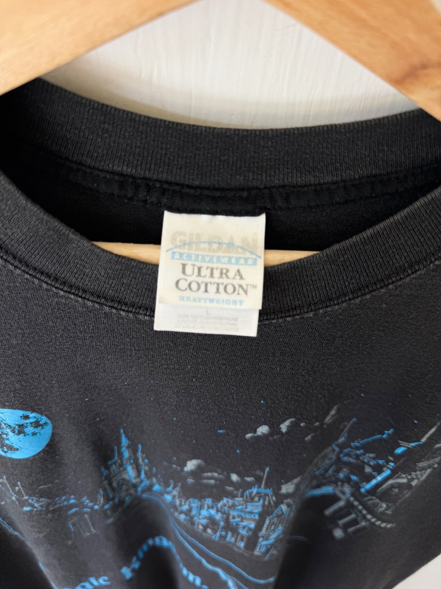 VINTAGE 90’s Main Street Moon Tee - L
