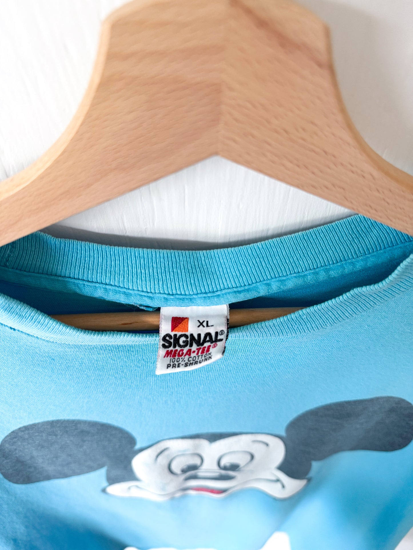 VINTAGE 80’s Big Mickey Face Tee - XL