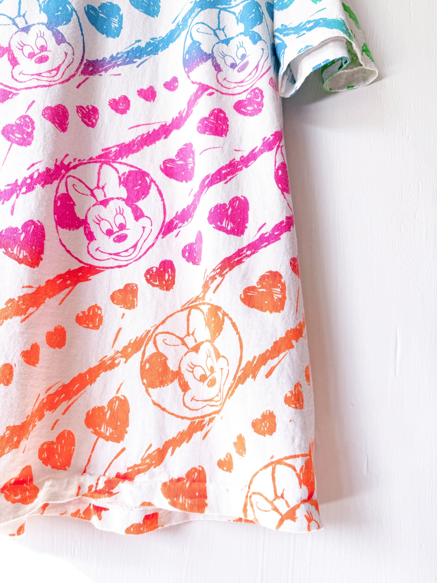 VINTAGE 90’s All Over Print Minnie Tee - XL