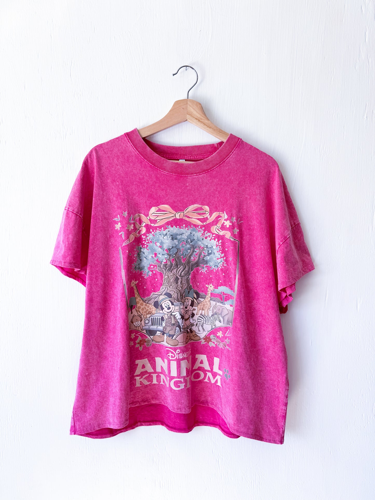 Retro Animal Kingdom Tree Of Life Tee - 2X