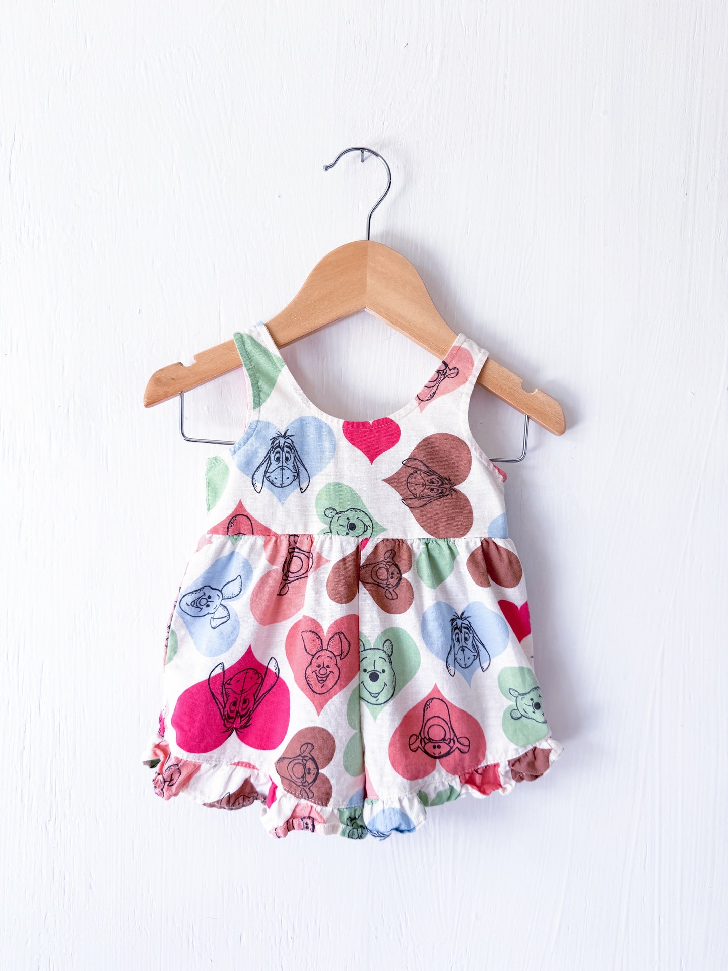 Pooh Multicolor Hearts Jumper - 0/3M