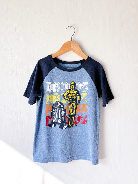 Droids Retro Ringer Tee - Y7