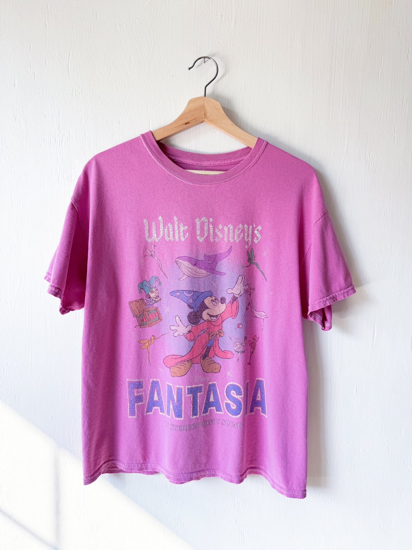 Retro Fantasia Mickey Tee - L