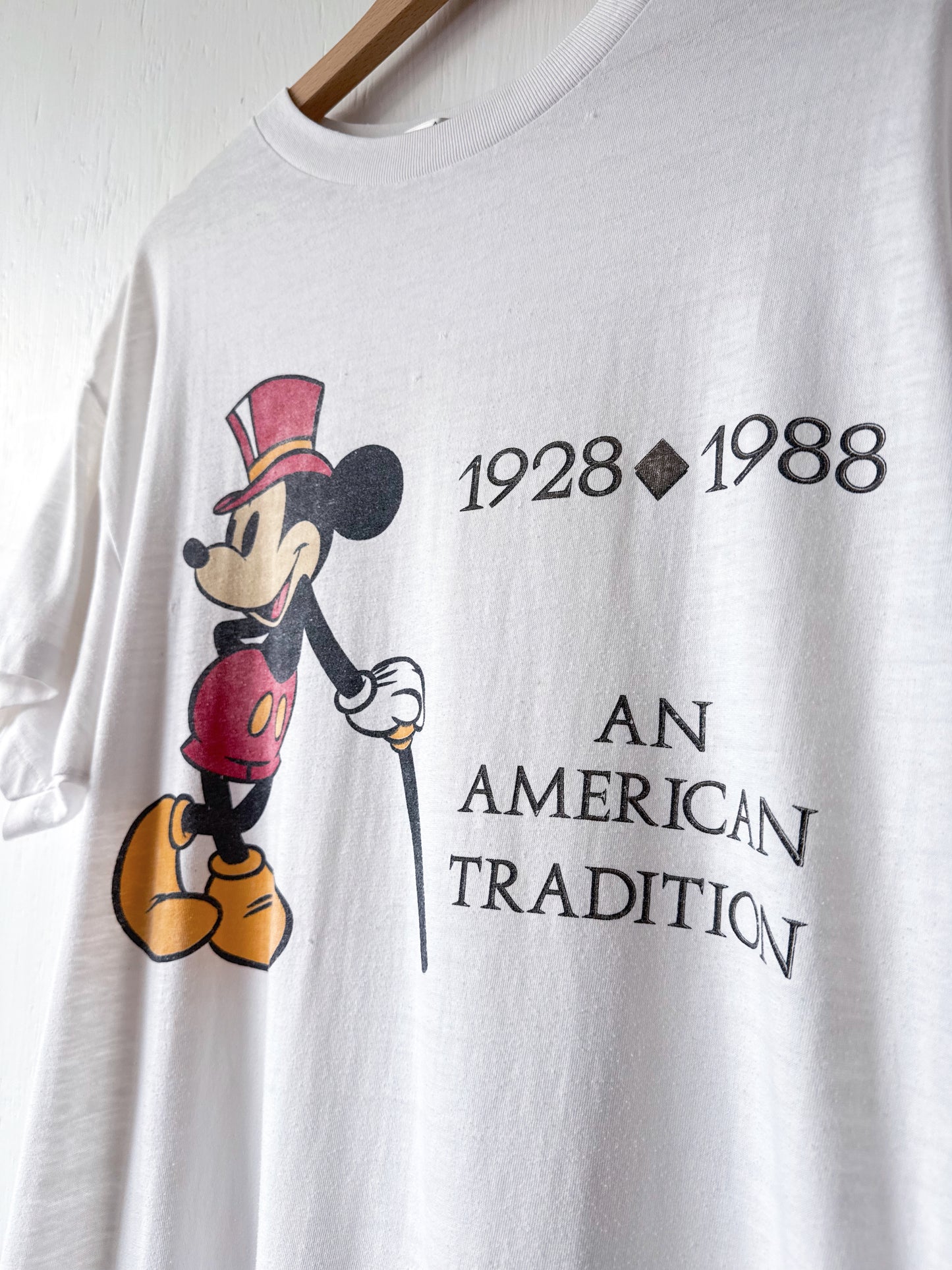 VINTAGE 1988 American Classic Mickey Tee - XL