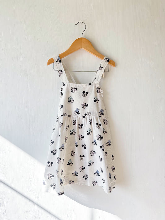 Mickey + Minnie Ruffle Polka Dot Dress - Y6