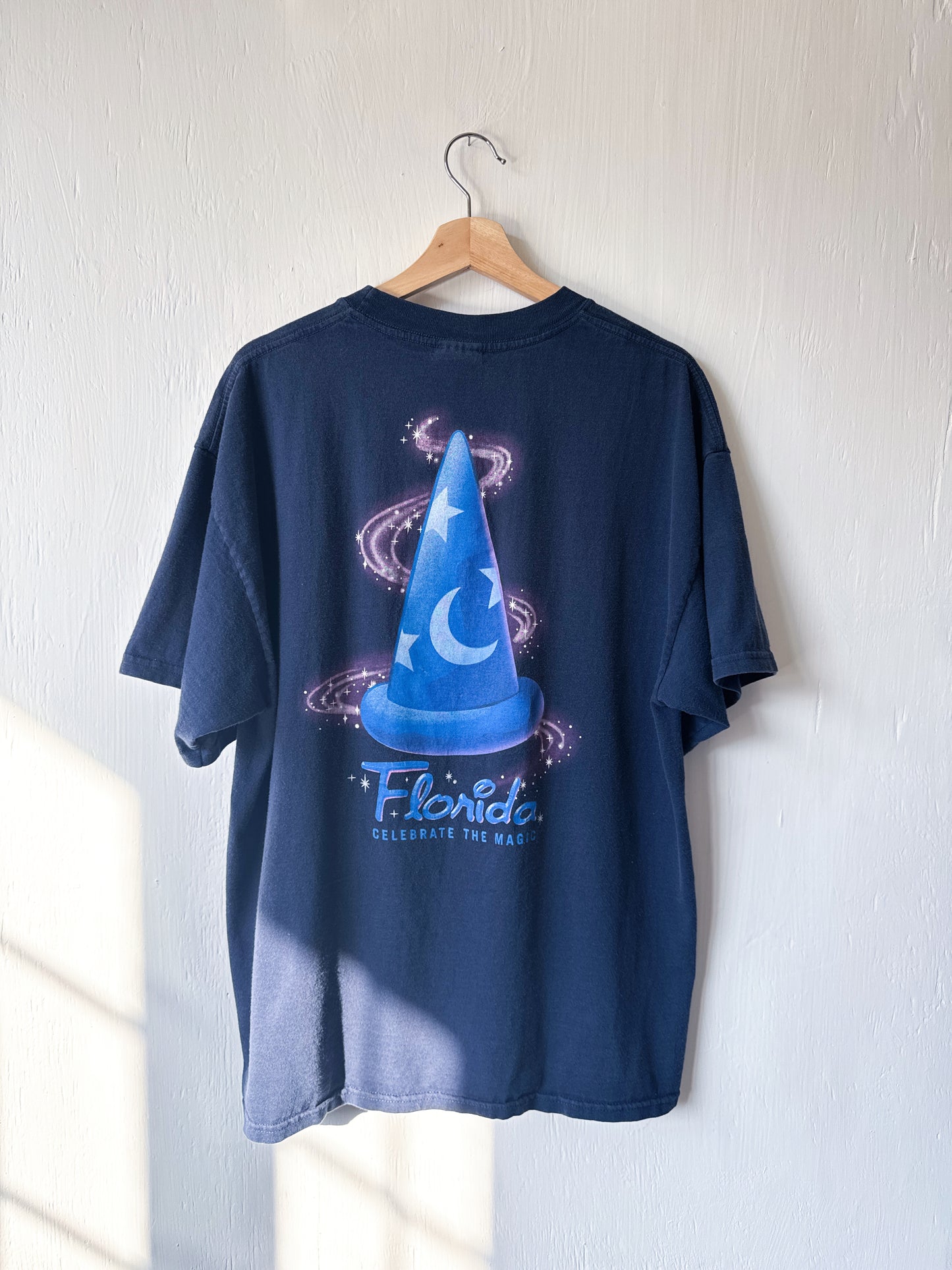 VINTAGE 00’s Sorcerer Mickey Front Back Tee - XL