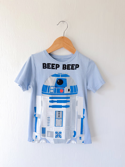 R2D2 Beep Beep Tee - 4T