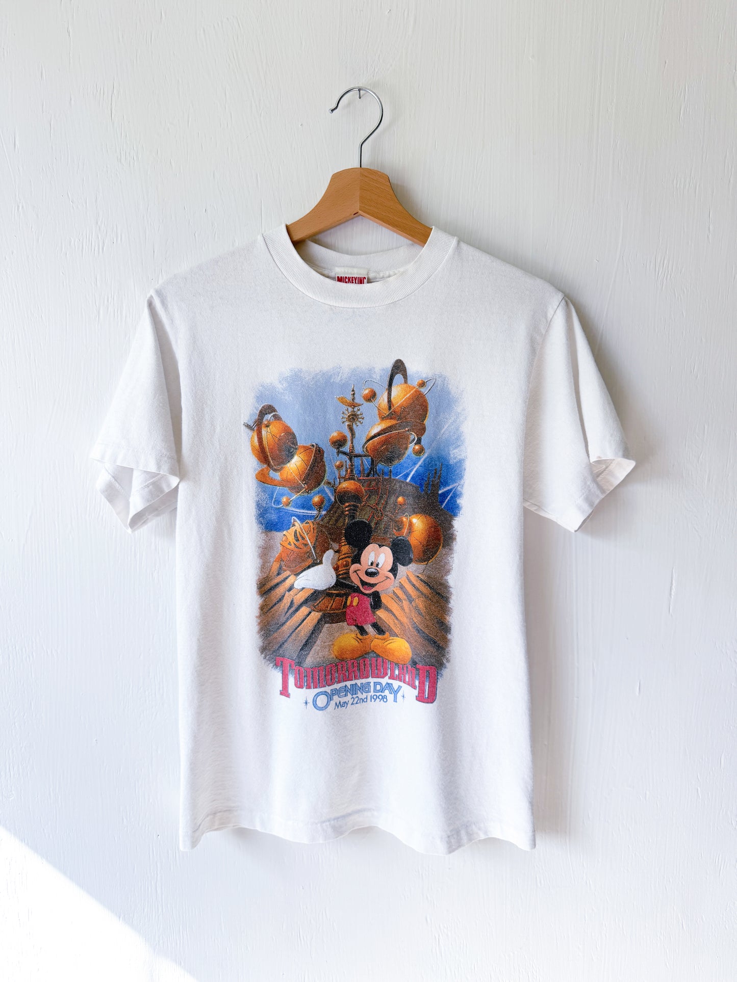 VINTAGE 1998 Tomorrowland Opening Day Tee - S