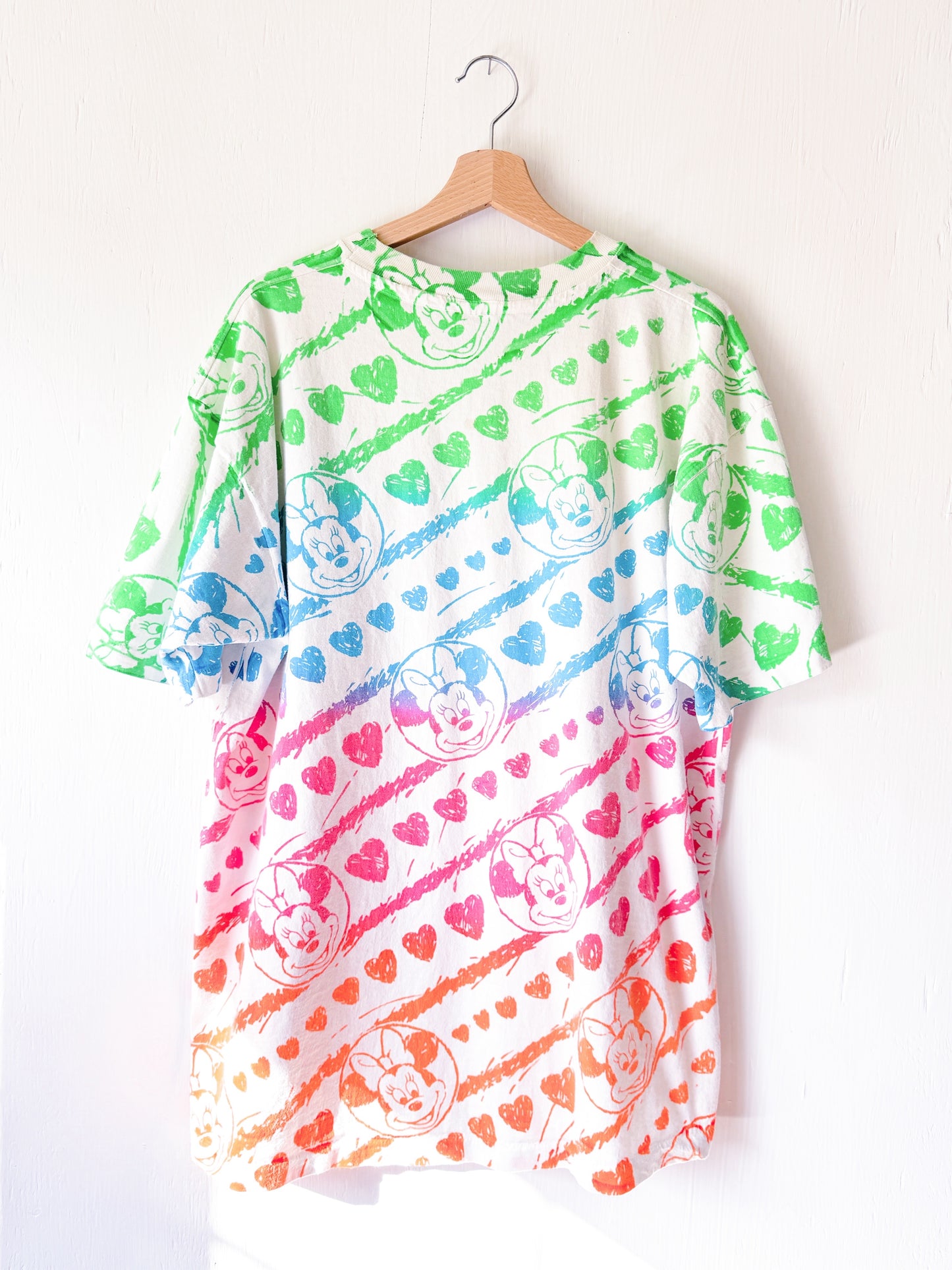 VINTAGE 90’s All Over Print Minnie Tee - XL