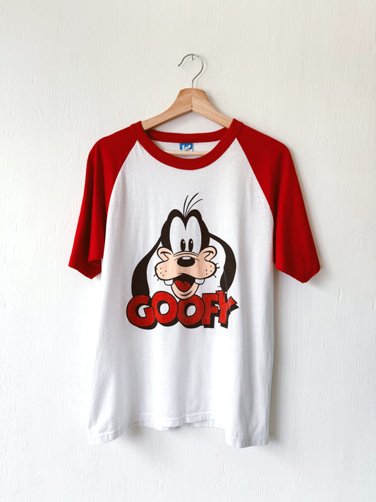 VINTAGE Rare 90’s Goofy Ringer Tee - L