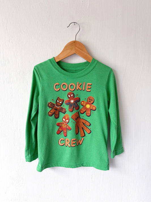 Marvel Cookie Crew LS Tee - 4T