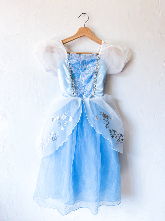 Cinderella Puff Sleeve Gown - Y6/7