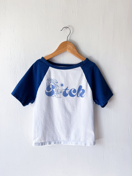 Stitch Tropical Raglan Tee - YS