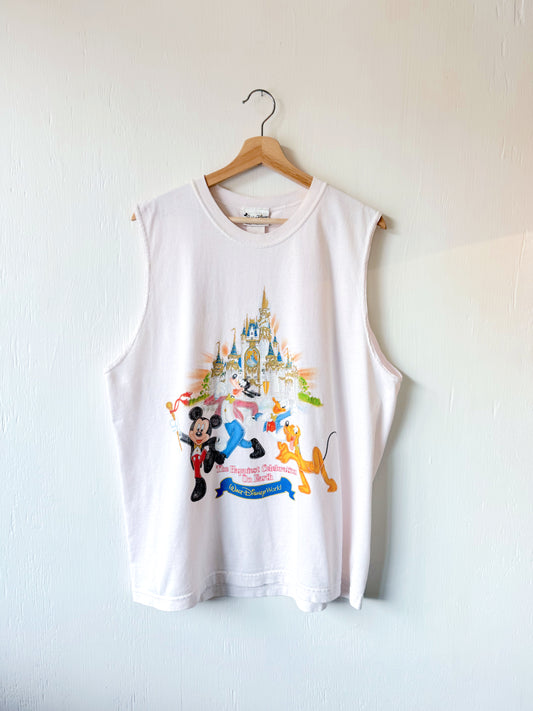 VINTAGE 90’s Happiest Celebration Tank - XL