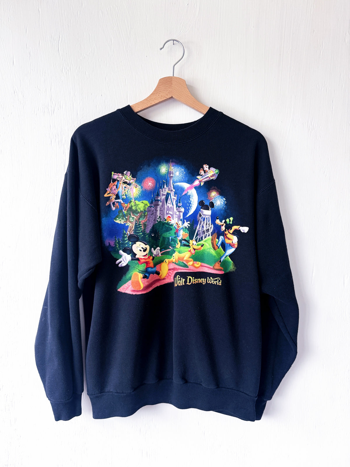 VINTAGE 00’s WDW Park Icons Crewneck - M/L
