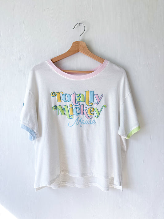 Disney Parks Totally Mickey Print Tee - XL