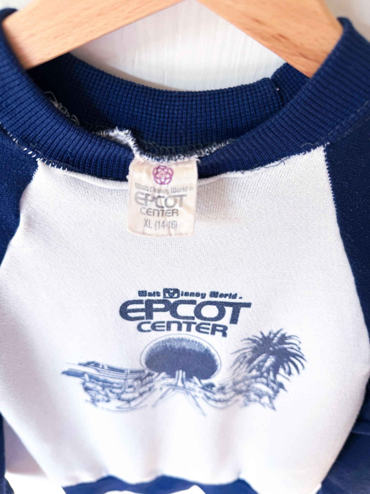VINTAGE 80’s Epcot Center Crewneck - YL