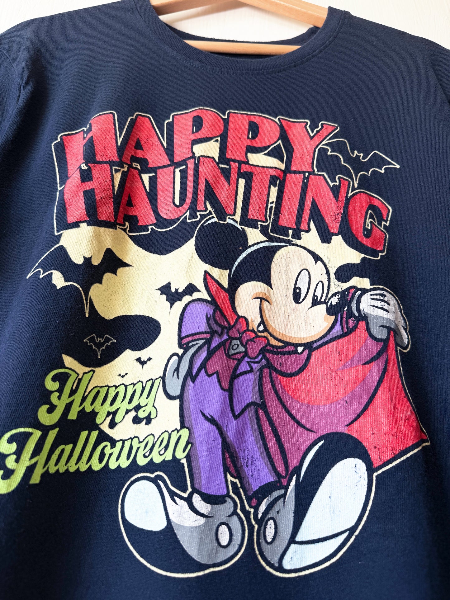 Happy Haunting Mickey Tee - L
