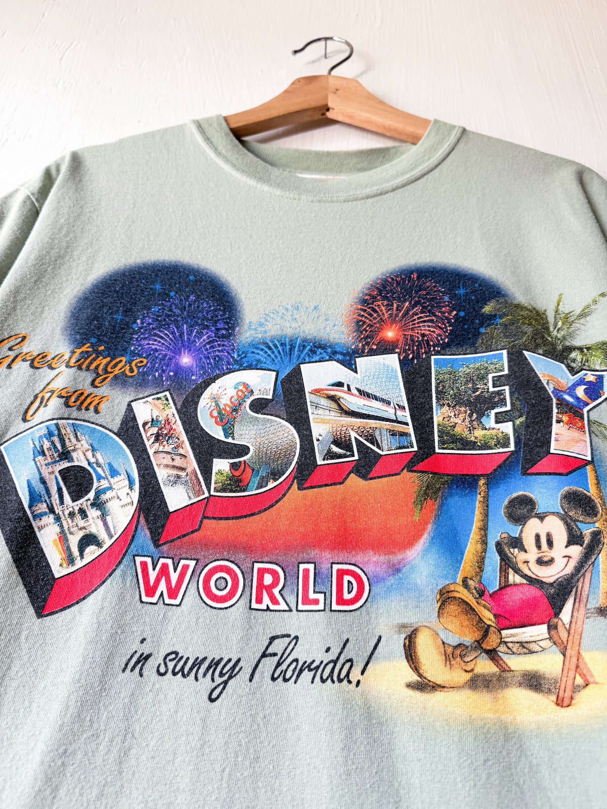 VINTAGE 00’s Greetings From Disney Tee - M