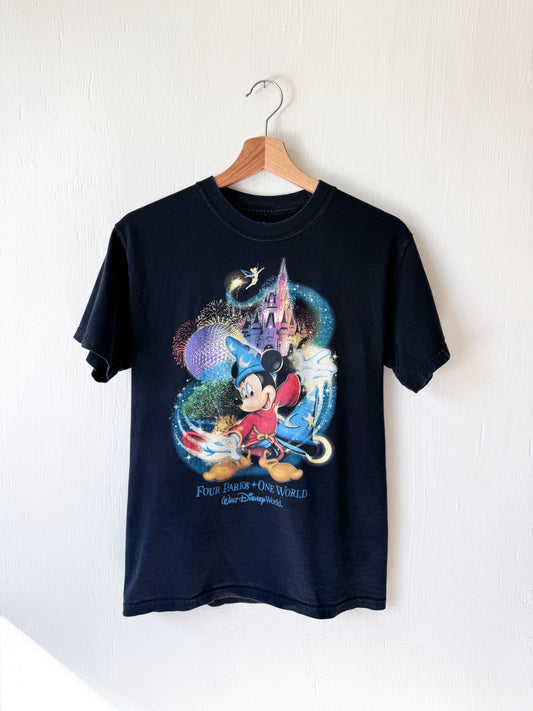 VINTAGE 00’s Four Parks One World Tee - S
