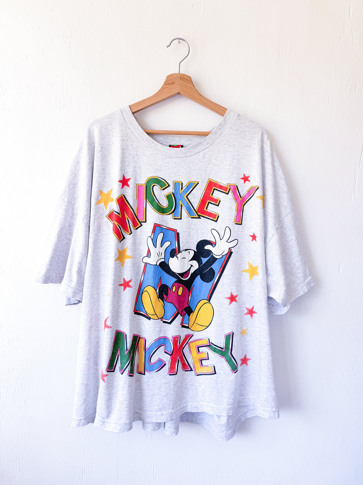 VINTAGE 90’s Mickey Stars Tee - 3X