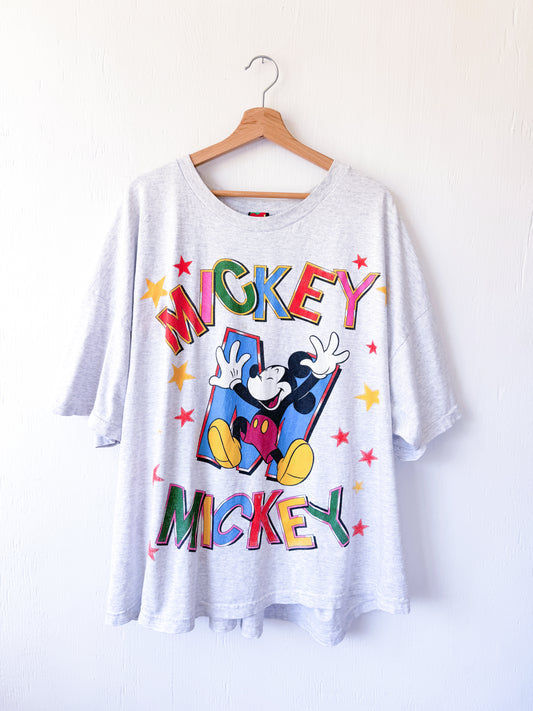 VINTAGE 90’s Mickey Stars Tee - 3X