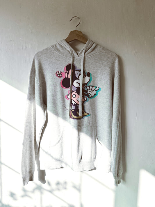 Classic Minnie Graffiti Hoodie - S