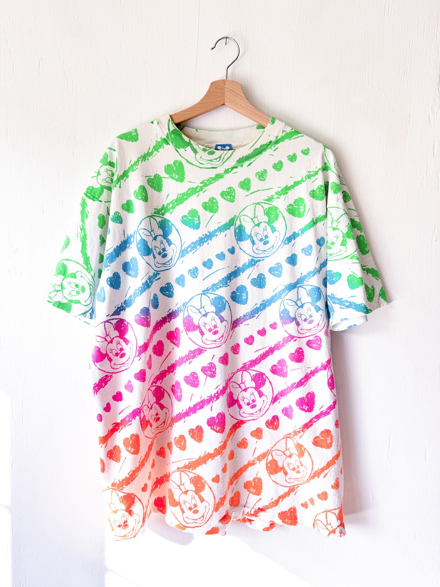 VINTAGE 90’s All Over Print Minnie Tee - XL