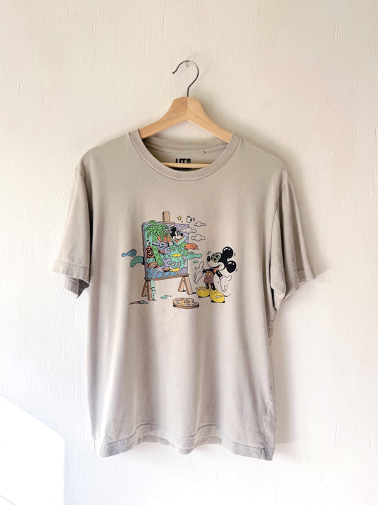 Mickey S Harrington Art Tee - M