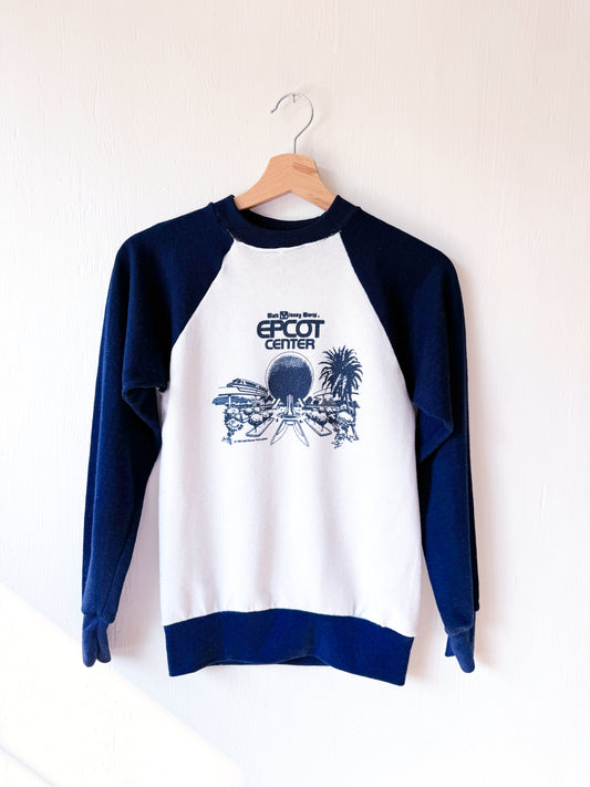 VINTAGE 80’s Epcot Center Crewneck - YL