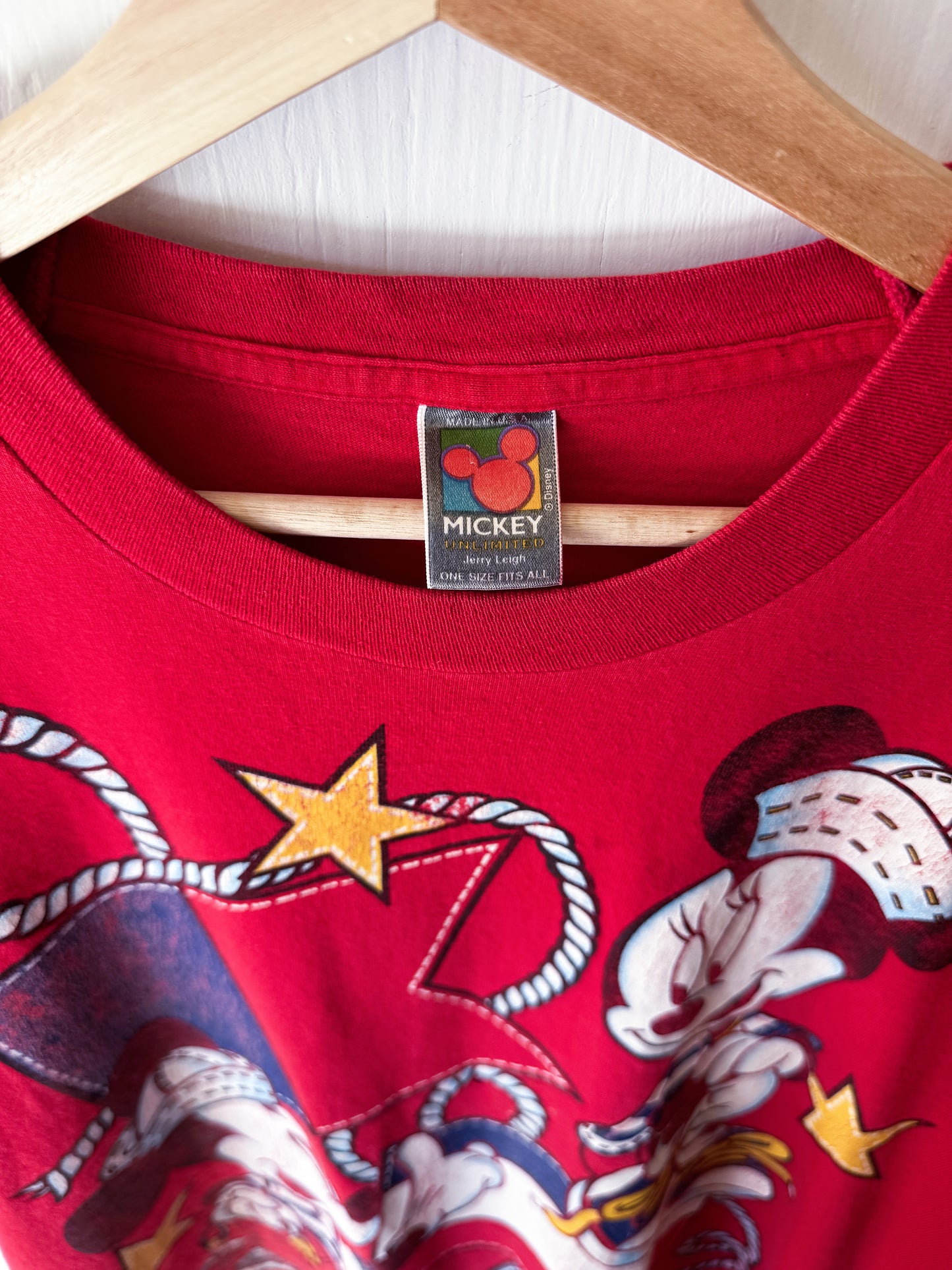 VINTAGE 90’s Mickey + Minnie Nautical Tee - 1X