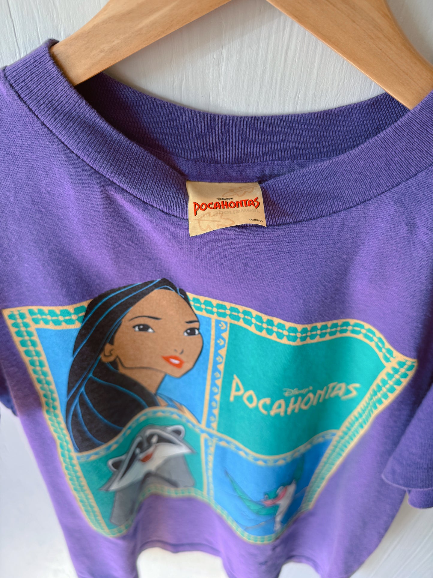 VINTAGE Pocahontas Character Tee - YM