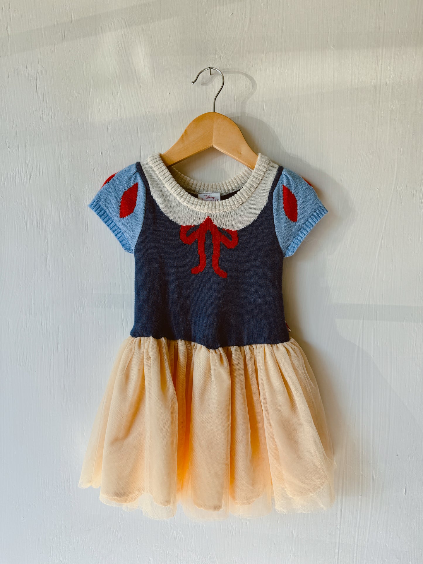 Snow White Knit Dress - 2T