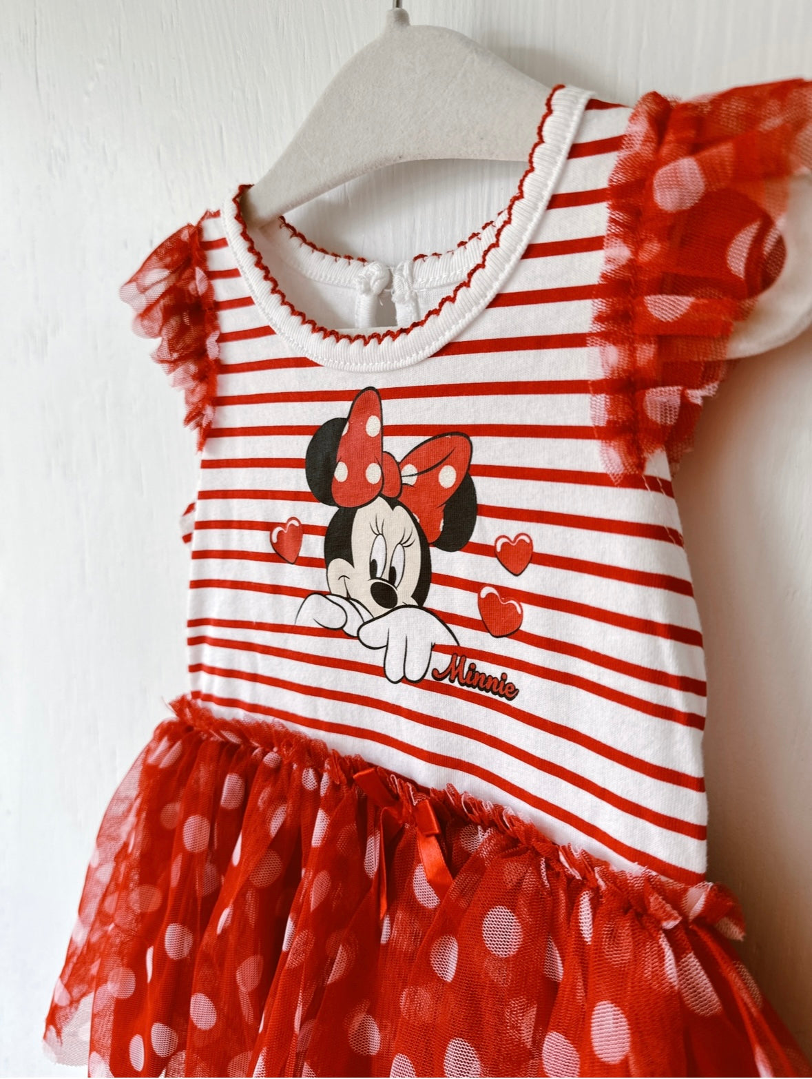 NEW Minnie Striped Dress - 12M