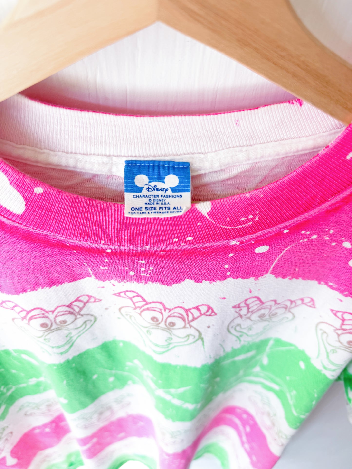 VINTAGE 90’s Figment AOP Tee - XL