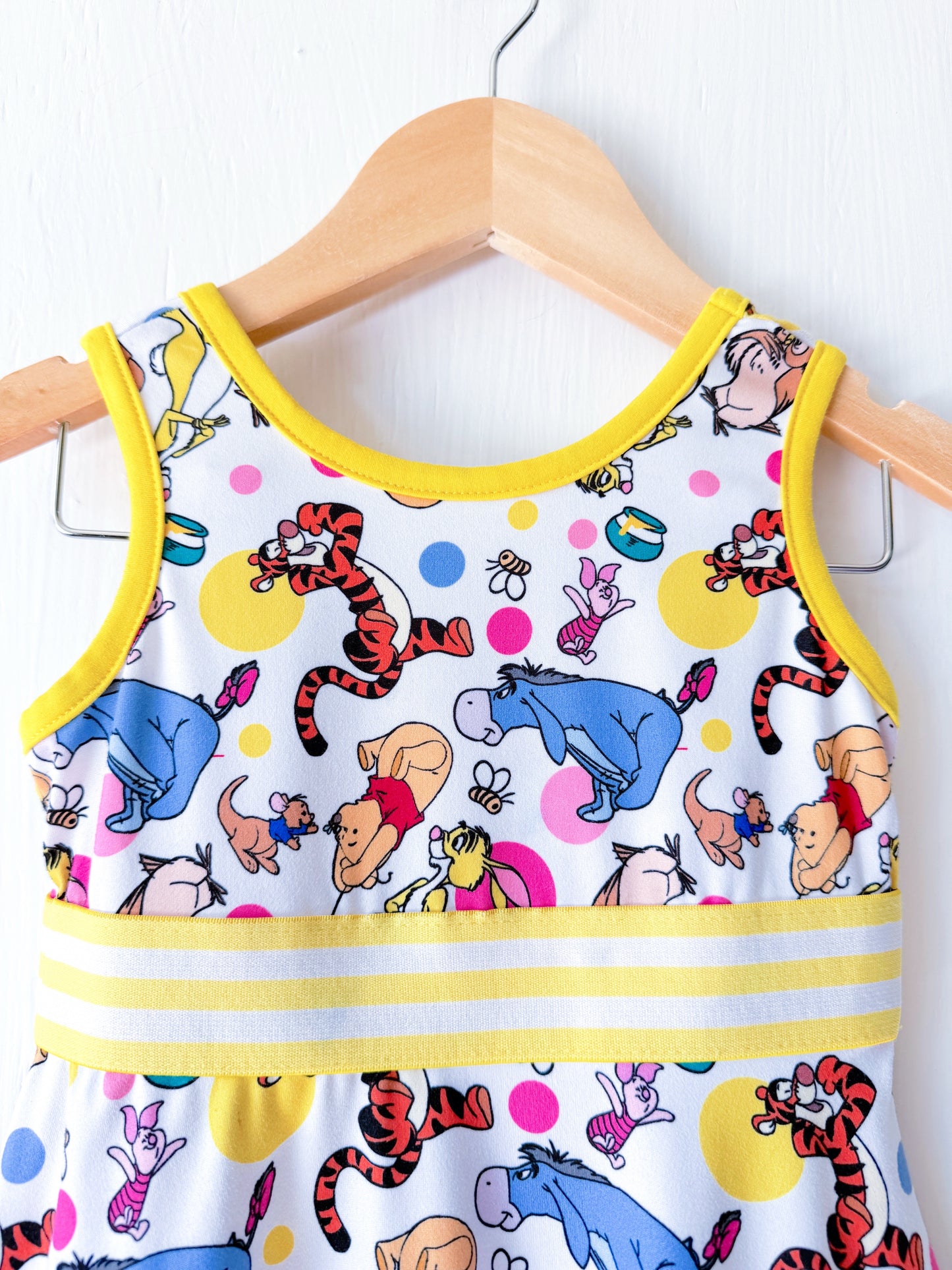 Pooh + Friends Balloon Print Dress - 2T