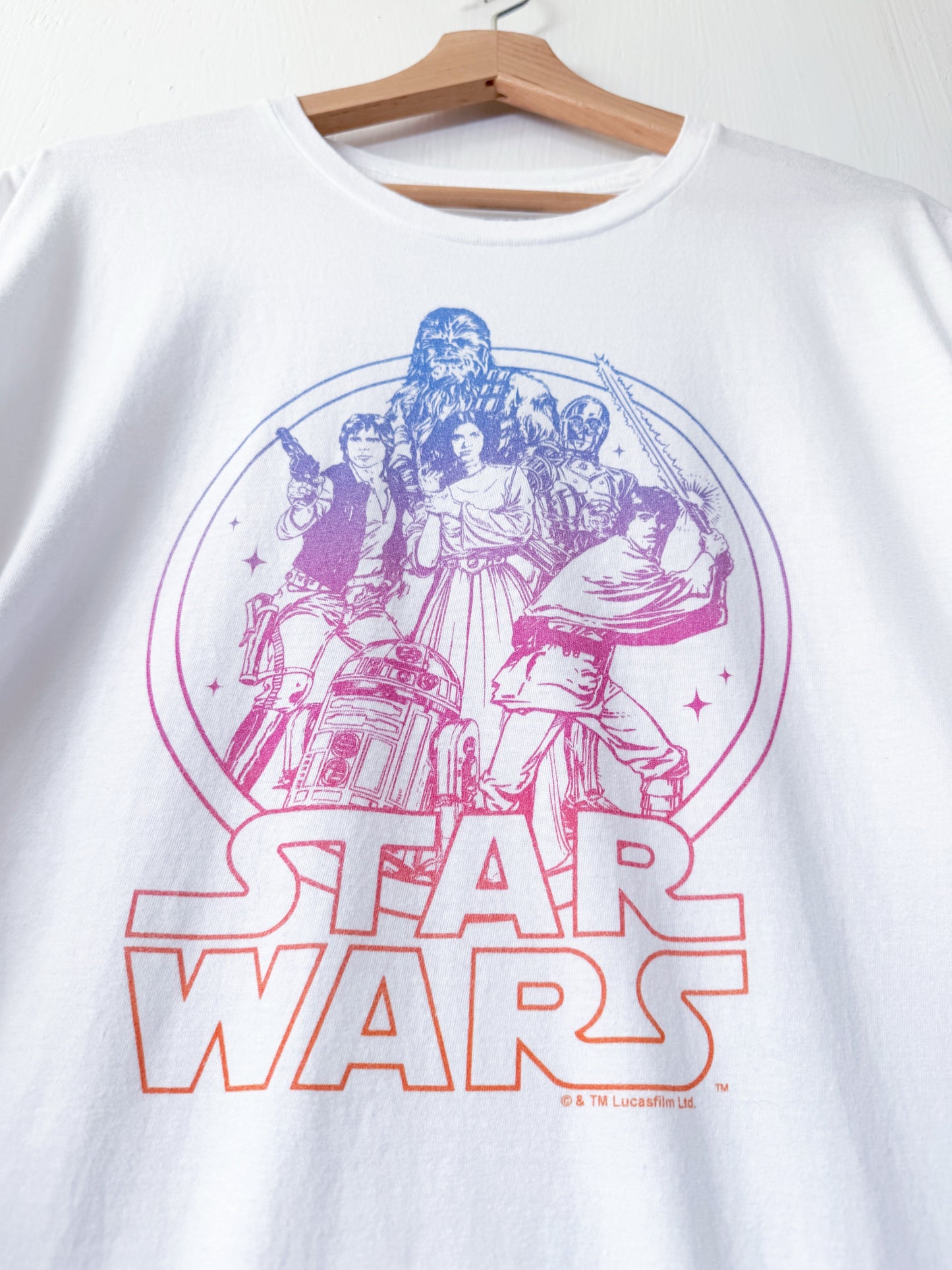 Retro Star Wars Cropped Tee - L