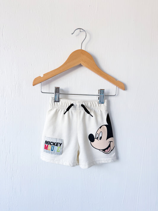 Mickey Big Face Shorts - 12M