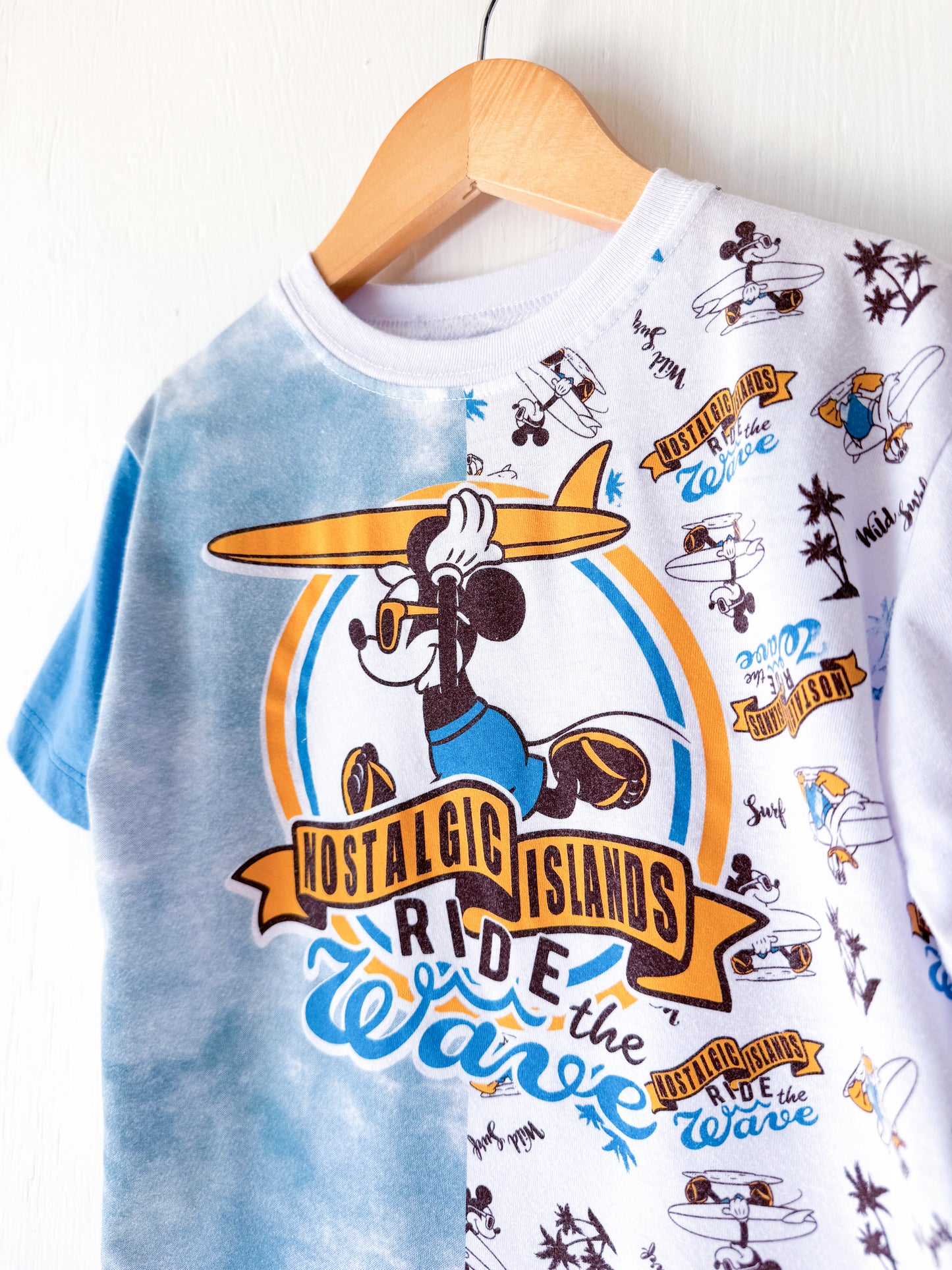 Surf Mickey Nostalgic Islands Tee - 4T
