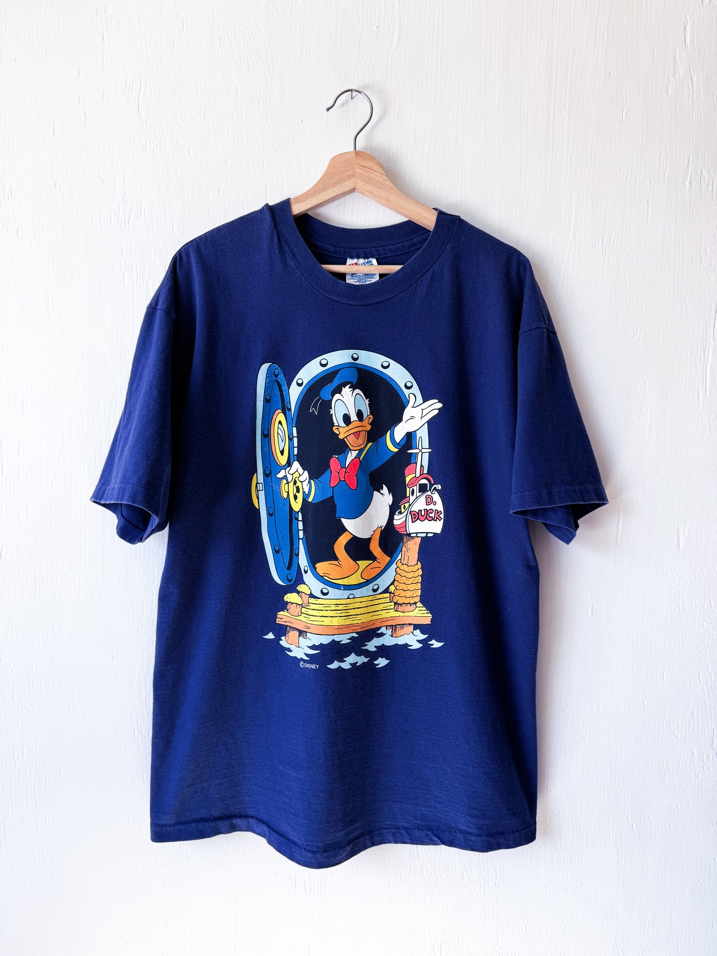 VINTAGE 90’s SS Donald Cruise Tee - XL