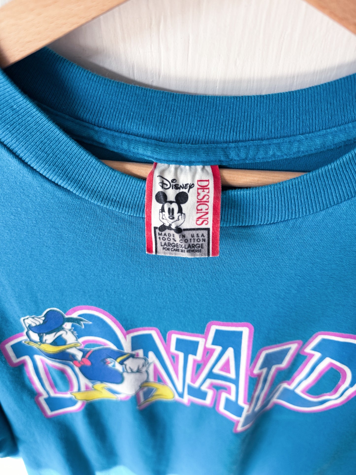 VINTAGE 90’s Classic Donald Tee - L/XL