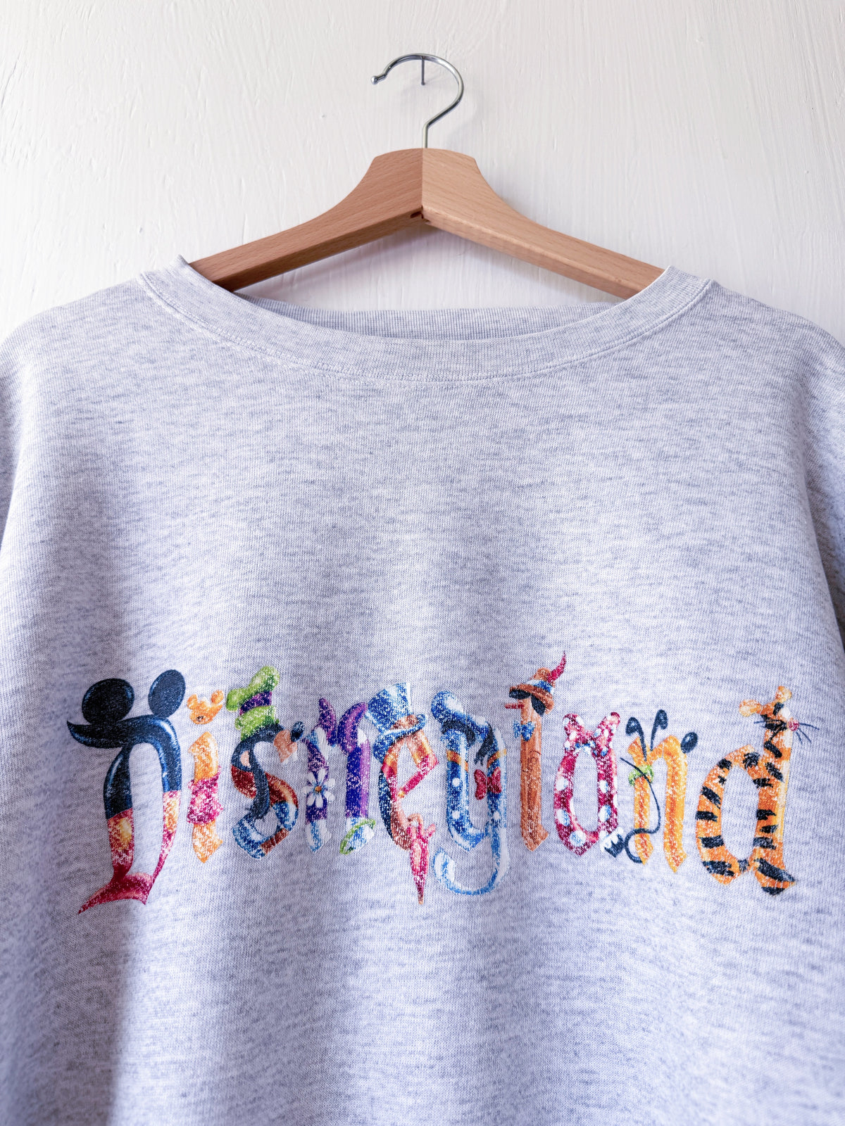 VINTAGE 90’s Disneyland Character Crewneck - 2X