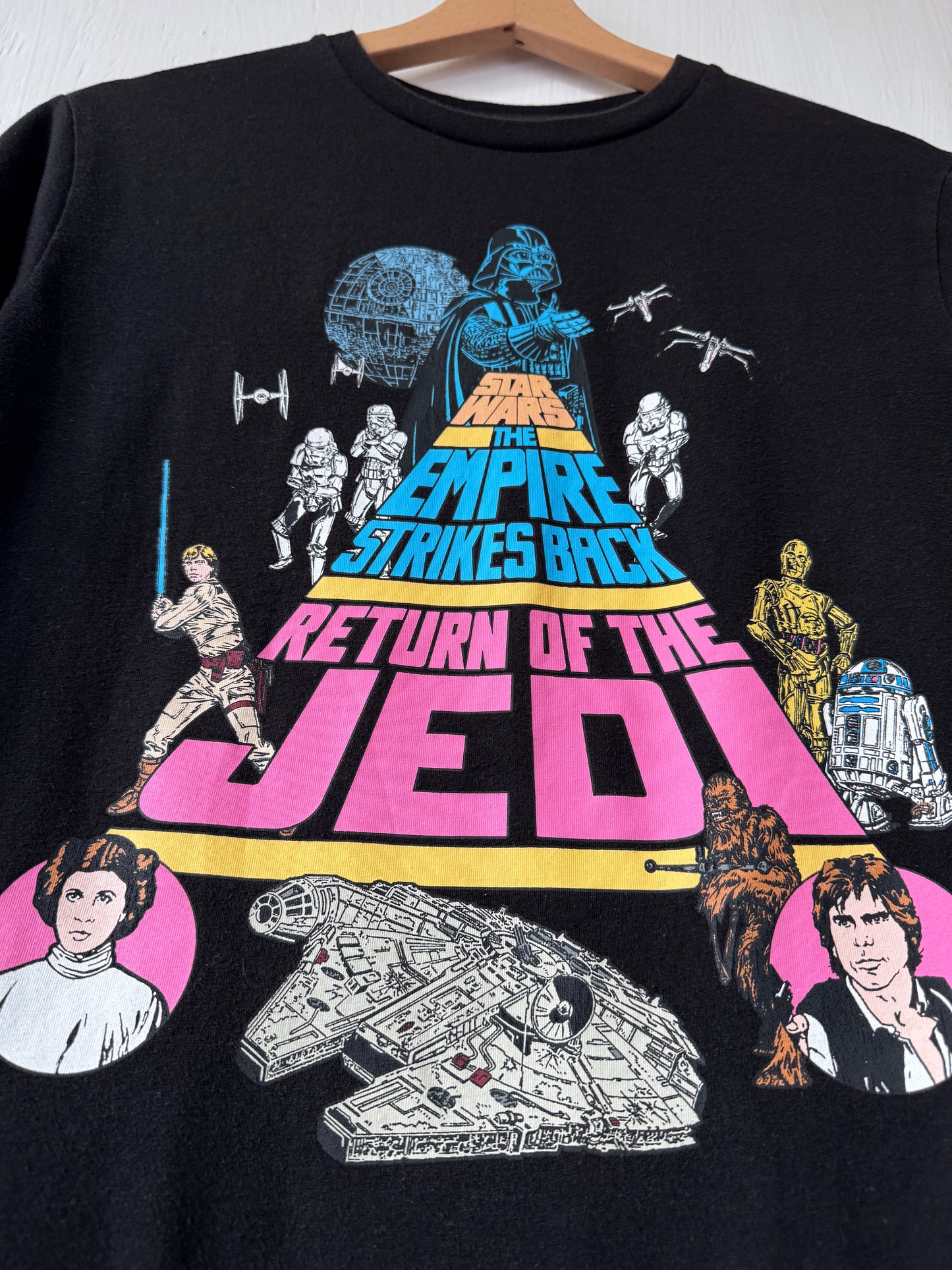Empire Strikes Back Characters Tee - YXL