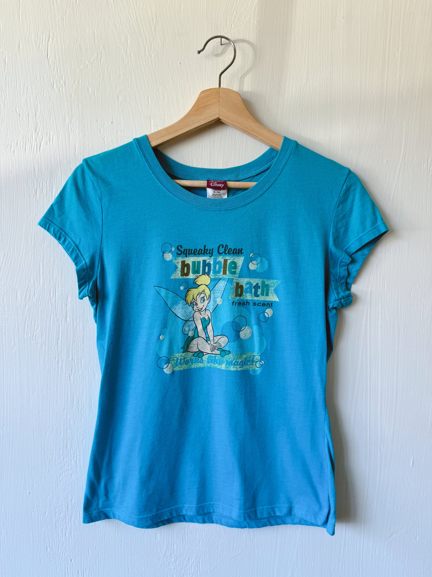 VINTAGE Y2K Tinker Bell Bubbles Tee - S