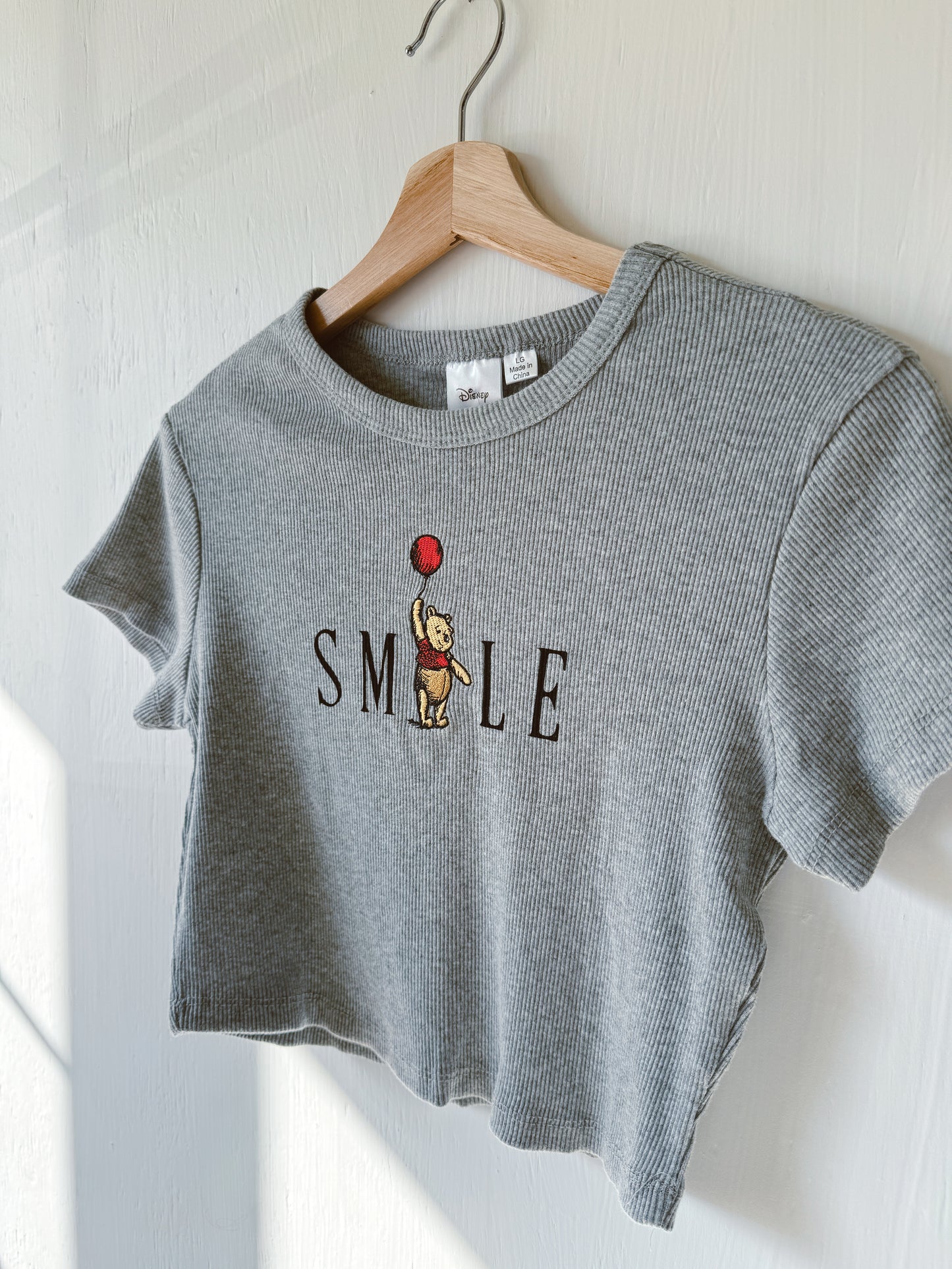 NEW Smile Pooh Baby Tee - L