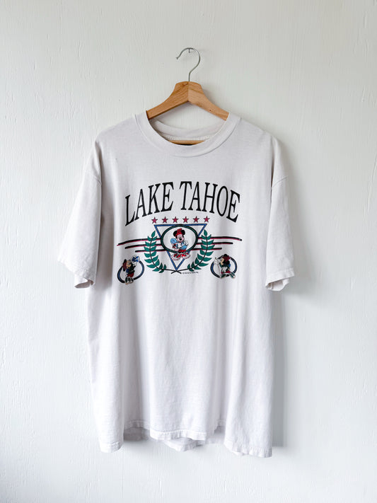 VINTAGE Hiking Mickey Tahoe Tee - XL