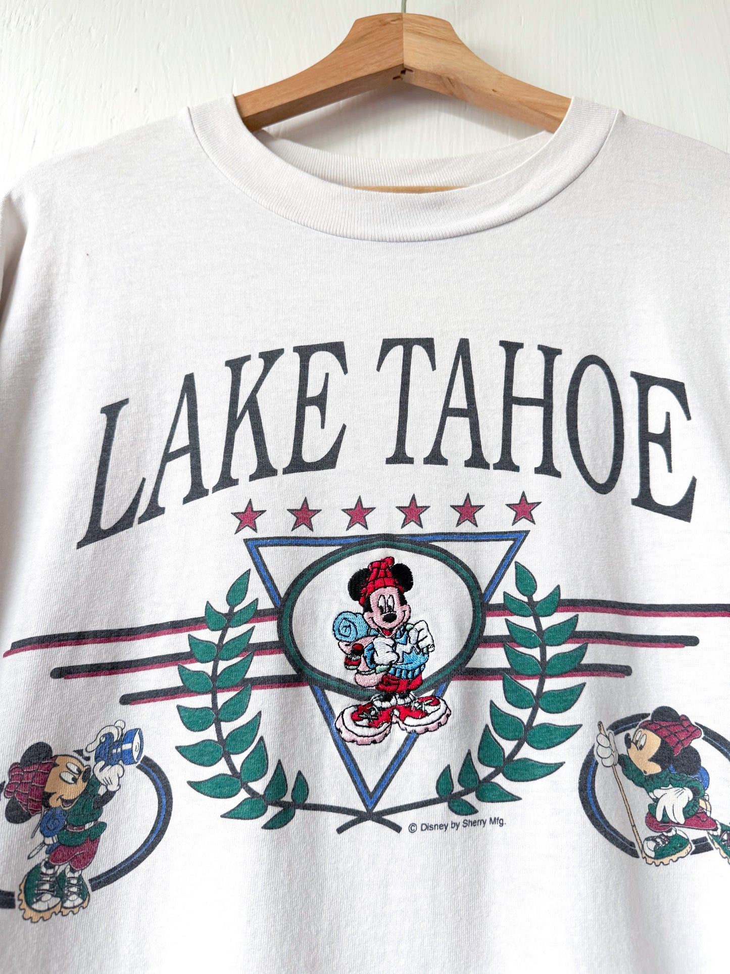 VINTAGE Hiking Mickey Tahoe Tee - XL