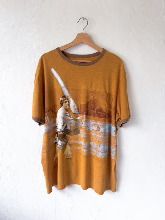 Disney Parks Luke Skywalker Ringer Tee - XL/2X