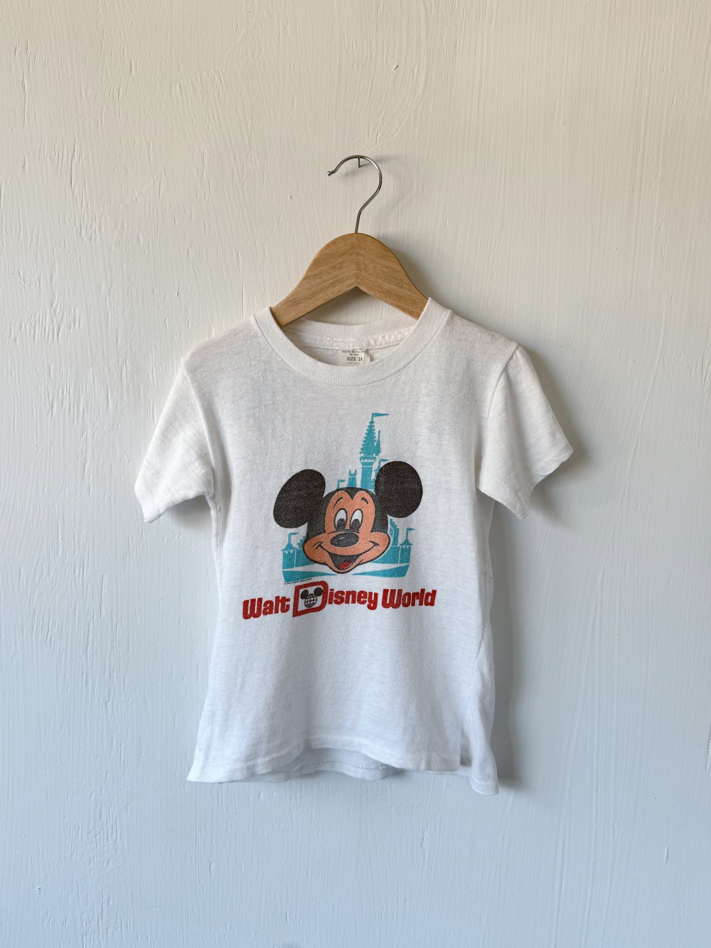 VINTAGE 70’s WDW Mickey Tee - 4-6T