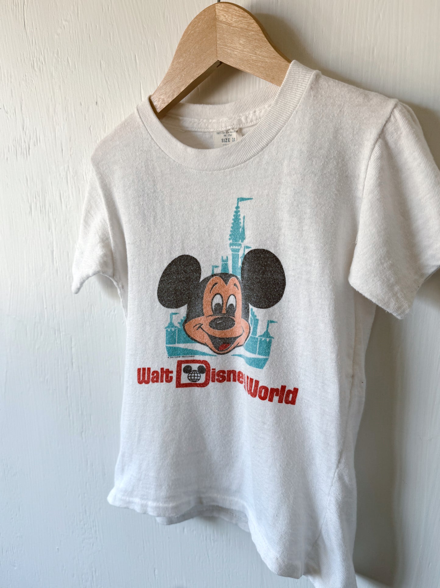 VINTAGE 70’s WDW Mickey Tee - 4-6T